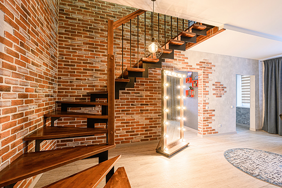 Escalier en bois Sainte-Julie