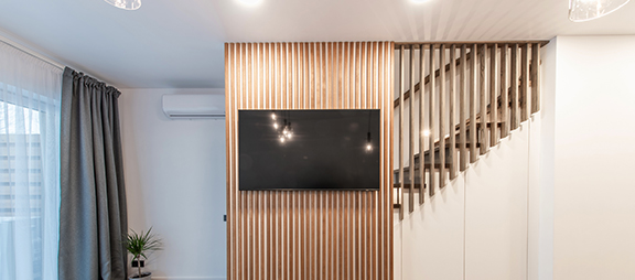 Escalier en bois Sainte-Julie